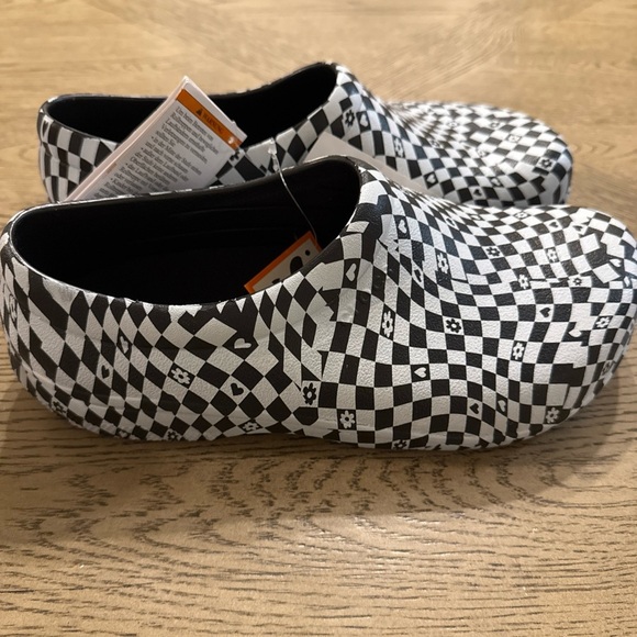 Crocs On The Clock Graphic Clogs - Slip Resistant Work Shoes - M Sz 9 / W Sz 11 - Picture 3 of 5